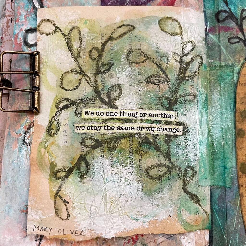 Modern_Gypsy's tweet photo. A quick little sketch, and some words by the ever wise Mary Oliver to see you through the weekend.
Have a good one, y’all! Big hugs!!
.
.
.
.
.
.
.
#sketchbookdrawing #sketchdaily #artistsketchbook #junkjournalcommunity #junkjournaling #artjournallove #… https://t.co/kMdtgBxNMq https://t.co/iMZu4XlXHh