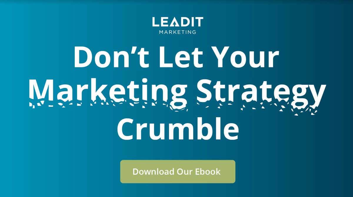 Are you meeting your SaaS customers where they are? 

Download our ebook and dive into our 5 building blocks for driving customer value. Download here: leaditmarketing.com/5-building-blo…

#MarketingStrategy #MarketingPlanning #ValueProposition #Messaging #ContentMarketing