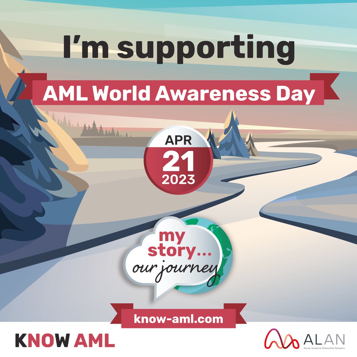 Today is AML World Awareness Day! Acute Myeloid Leukemia (AML) is a rare cancer that affects the blood and bone marrow🩸

Learn more & get involved: know-aml.com/get-involved/w…
#KnowAML #MyStoryOurJourney