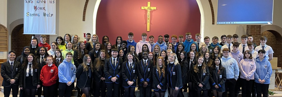 Our leavers’ day mass and celebration was a really special way to mark our journey together. #adcoelos #legacy