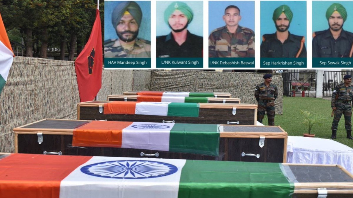 This is the cost of our freedom 

Salute the Bravehearts 
Jai Hind 🇮🇳