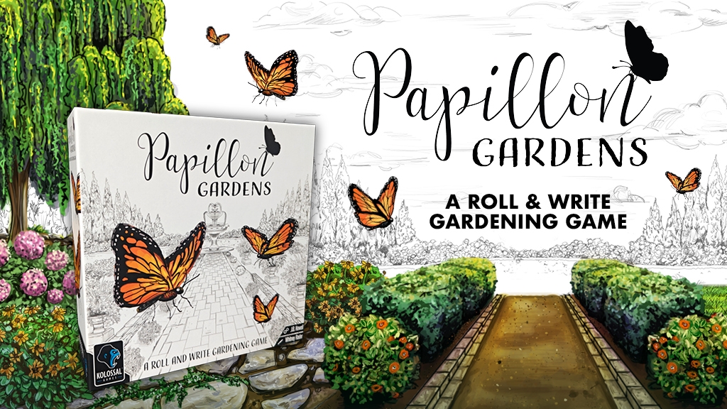 Kolossal Games (@kolossalgames) on Twitter photo 🦋We have to take a moment to just appreciate the art by <a href="/itswhitneykay/">Whitney Kay Rader</a> 😍😍😍
🌸Papillon Gardens is coming to Kickstarter on April 25th! Roll, Stamp, and Write your way to the best garden!
🐛papillongardens.com to sign up to be notified when we go live on KS! 🦋We have to take a moment to just appreciate the art by <a href="/itswhitneykay/">Whitney Kay Rader</a> 😍😍😍
🌸Papillon Gardens is coming to Kickstarter on April 25th! Roll, Stamp, and Write your way to the best garden!
🐛papillongardens.com to sign up to be notified when we go live on KS!