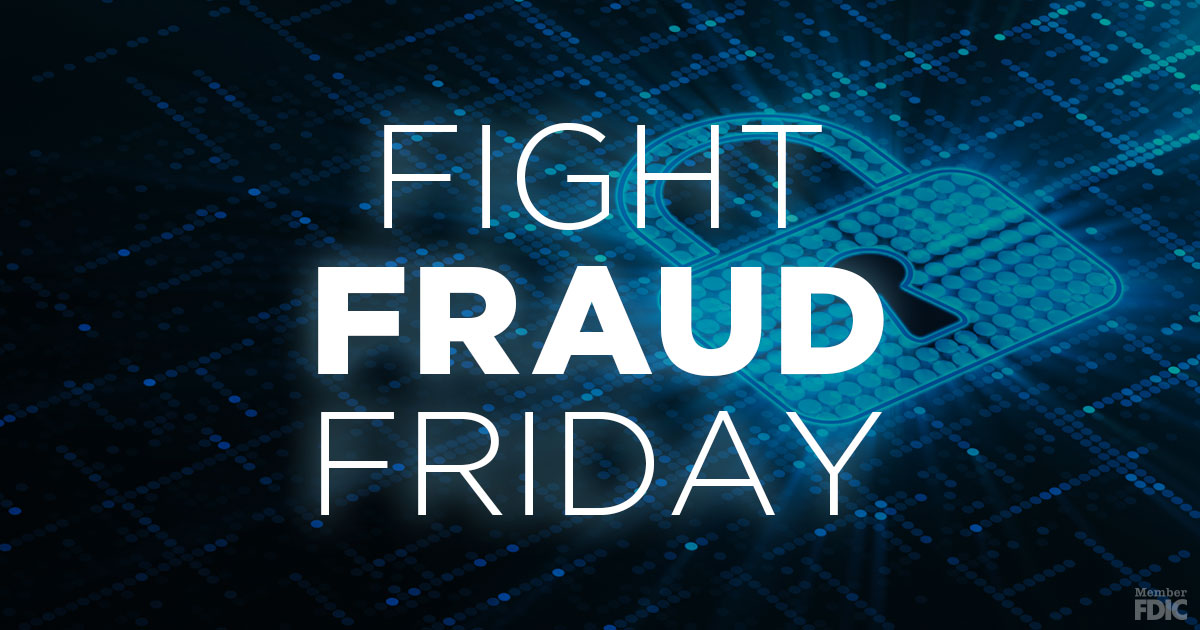 FirstDakota's tweet photo. Watch for these red flags when you scan your Inbox: The sender's email address is incorrect. The subject line is irrelevant. The subject doesn't match the message. You are required to click a link to take action. The sender included attachments.
#FightFraudFriday #Fraud https://t.co/sQak7YYezR
