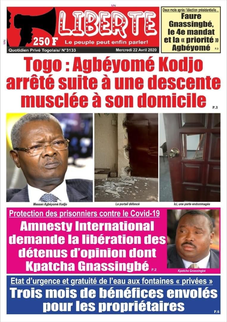 #Togo voila le prix auquel <a href="/FEGnassingbe/">Faure Essozimna GNASSINGBÉ</a> s'est imposé PR par la victoire des armes. Pour avoir refusé le partage de pouvoir avec des milliards ma famille et mes soutiens ont subi une rare violence. Dans quelle démocratie on gagne à 70% et on cherche à suborner le second? 
<a href="/UN/">United Nations</a>