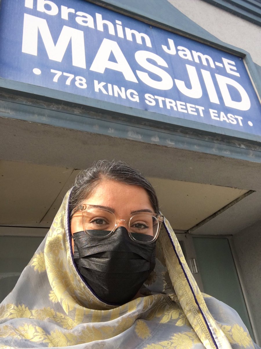 NrinderWard3's tweet photo. #EidMubarak to all our Muslim neighbours! I had the privilege of joining the community at #IbrahimJameMasjid for the Eid prayer this morning in #OurWard3. https://t.co/dZ8zzkfyJR