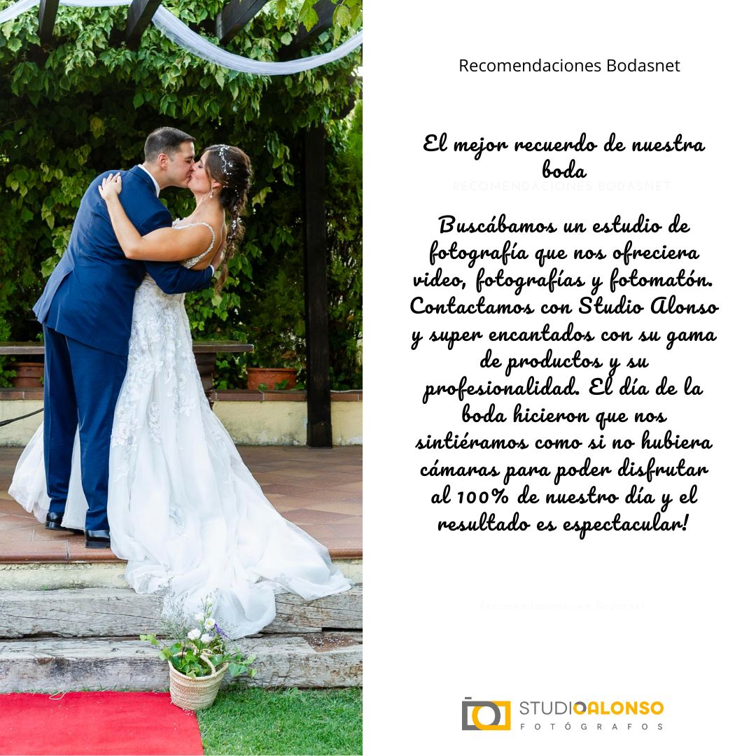 StudioalonsoFot's tweet photo. Más opiniones de nuestras parejas, Muchas gracias S&amp;J por vuestra recomendación.
Gracias a vuestras palabras ayudaréis a futuras parejas en su elección.

Si te casas y quieres saber más de nosotros puedes ver más recomendaciones de #bodasnet en https://t.co/idPai2pSG6 https://t.co/W2Ly36elrc