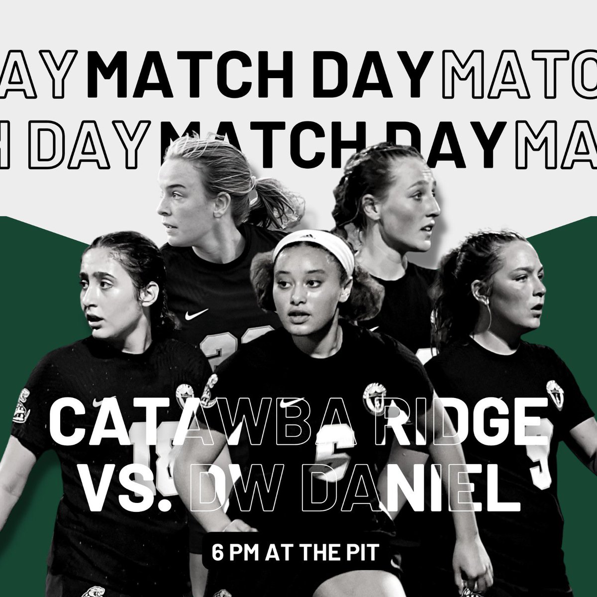 CRHS_GirlSoccer's tweet photo. Your last chance to cheer on your women’s soccer team at The Pit in the regular season as we take on @DWDGSoccer 

Varsity only, 6:00 PM kickoff

@CoachSchmidt2 @catawba_ridge @CatawbaRidge @CatawbaRidgeTV @FortPrep https://t.co/qTzhBdNgVt