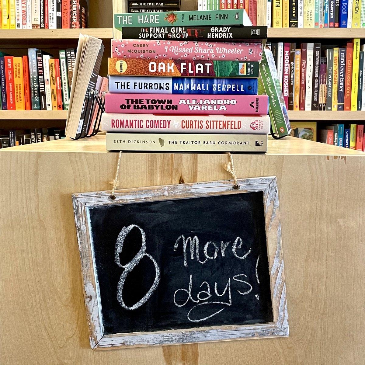 AvidBookshop's tweet photo. Happy #IndieBookstoreDay 2023 from us at Avid Bookshop! There's 8 days to go, so check out staff picks from our 8 incredible booksellers! #AvidRecommends https://t.co/MLY1mFdRNB