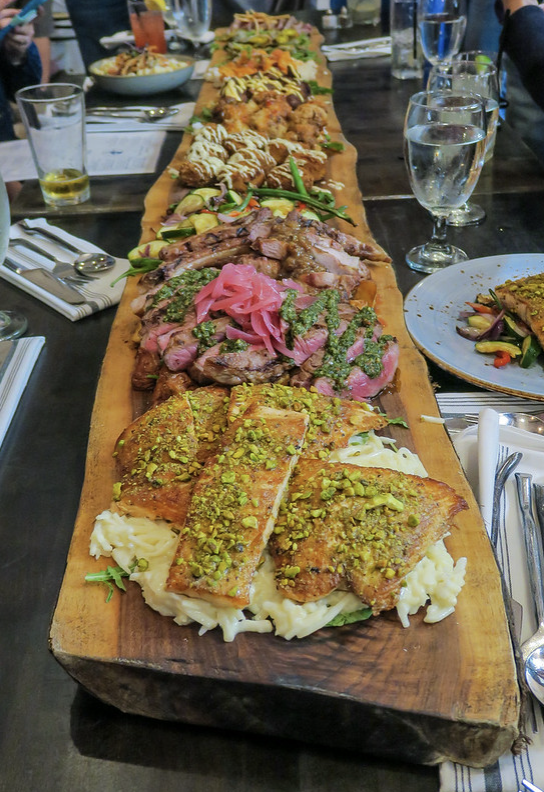marnicpatterson's tweet photo. It’s #foodiefriday at #NCcoastgrillandbar in #duckNC &amp; Chef Wes served us a #charcuterieboard as long as our table.

#outerbanksrestaurant #obxrestaurants @outerbankschef #outerbanksnc #outerbanksnorthcarolina #obcnc #obxnow #travelwritersuniversity #ifwtwa1 @ifwtwa1 #lovetravel https://t.co/TcwyBQxgeR