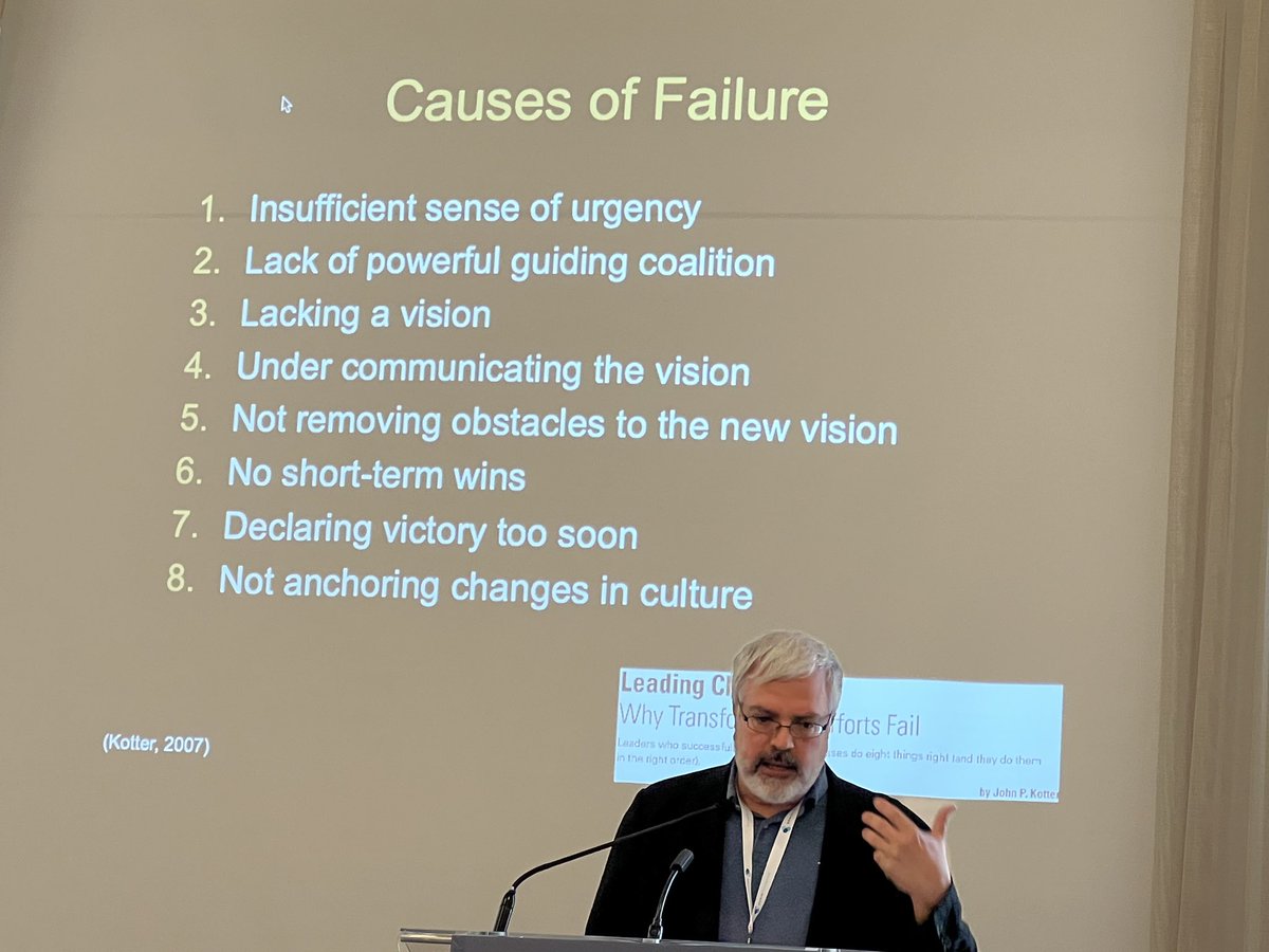 #Curietherapies2023 in underway with a great talk on guiding principles for a new program implantation