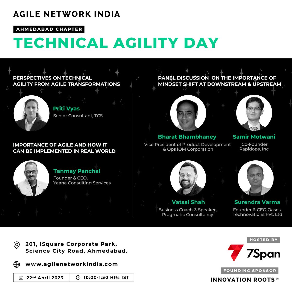 butani_nikhil's tweet photo. Join us tomorrow at @7SpanHQ if you want to gain more knowledge about agile methodology from the best minds.

Register here - https://t.co/noOUXOcSI7 

#technicalagilityday #agilenetwork #techevent   #ahmedabadmeetup https://t.co/HC2oLcpaDn