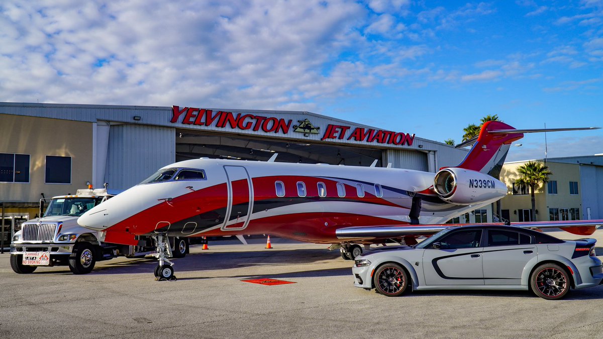 YelvingtonJet's tweet photo. First order of the day.
#ramplife crew on it. 💪😎
#challenger3500
#yelvingtonjetaviation #Jet #Planes #CustomerService #Aviation #kdab #avgeek #avgeeks #FBO #FiveStarService #fixedbaseoperator #privateairterminal #corporatejet #jetlife #techstop https://t.co/Y2HCHc2R0f