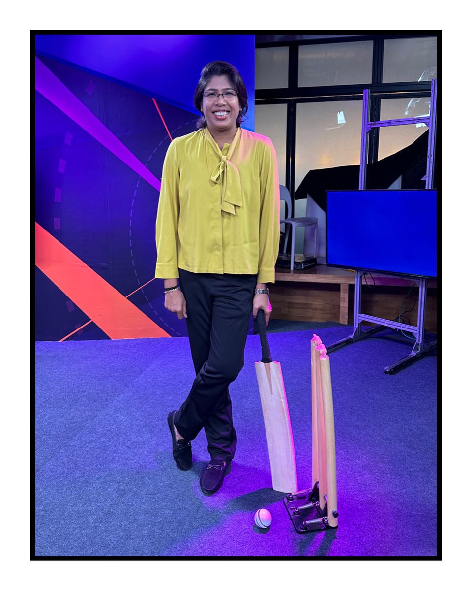 JhulanG10's tweet photo. Enjoying all the action of #CSKvsSRH live from the Bengali commentary box and sharing our insights! 🏏🎙️

@shreevats1 @JioCinema 

#IPLonJioCinema #BanglaIPLonJioCinema
#BTS #ShootFun https://t.co/Nw0eRNSpvr