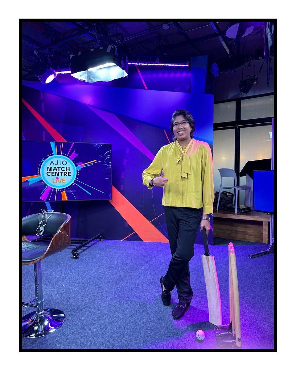 JhulanG10's tweet photo. Enjoying all the action of #CSKvsSRH live from the Bengali commentary box and sharing our insights! 🏏🎙️

@shreevats1 @JioCinema 

#IPLonJioCinema #BanglaIPLonJioCinema
#BTS #ShootFun https://t.co/Nw0eRNSpvr