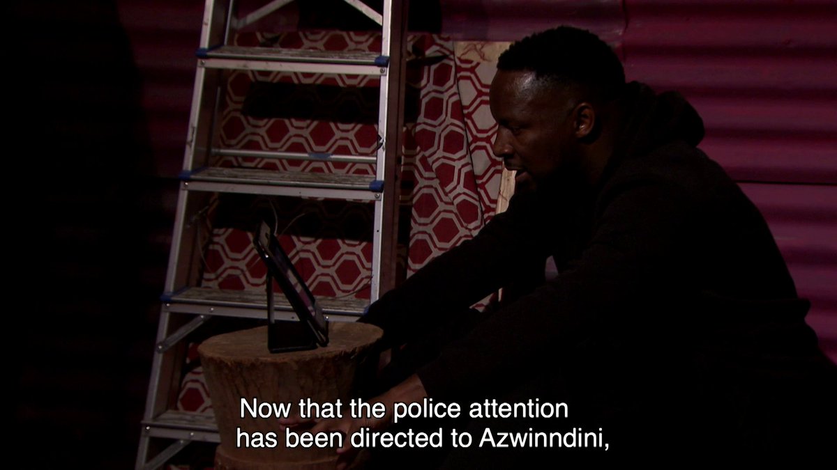 SABC_2's tweet photo. The police suspect Azwindini is responsible for Susanβs disappearance... Tenda's plan is working π
#ItsHomeTime with @MuvhangoSA at 21:00. You can also stream #Muvhango on https://t.co/ybJAcZP52u https://t.co/kSgcFnOQJm