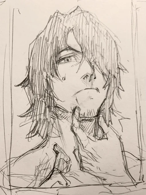 #1日1ラクガキ
加持さんも立ち絵あるのでお楽しみに。
この絵は当時キャラを掴む為に資料を見ずに描いたものなので、似てないとか言わないで〜
#エヴァンゲリオン #歌舞伎町エヴァ脱出 #歌舞伎町探偵セブン #加持リョウジ 