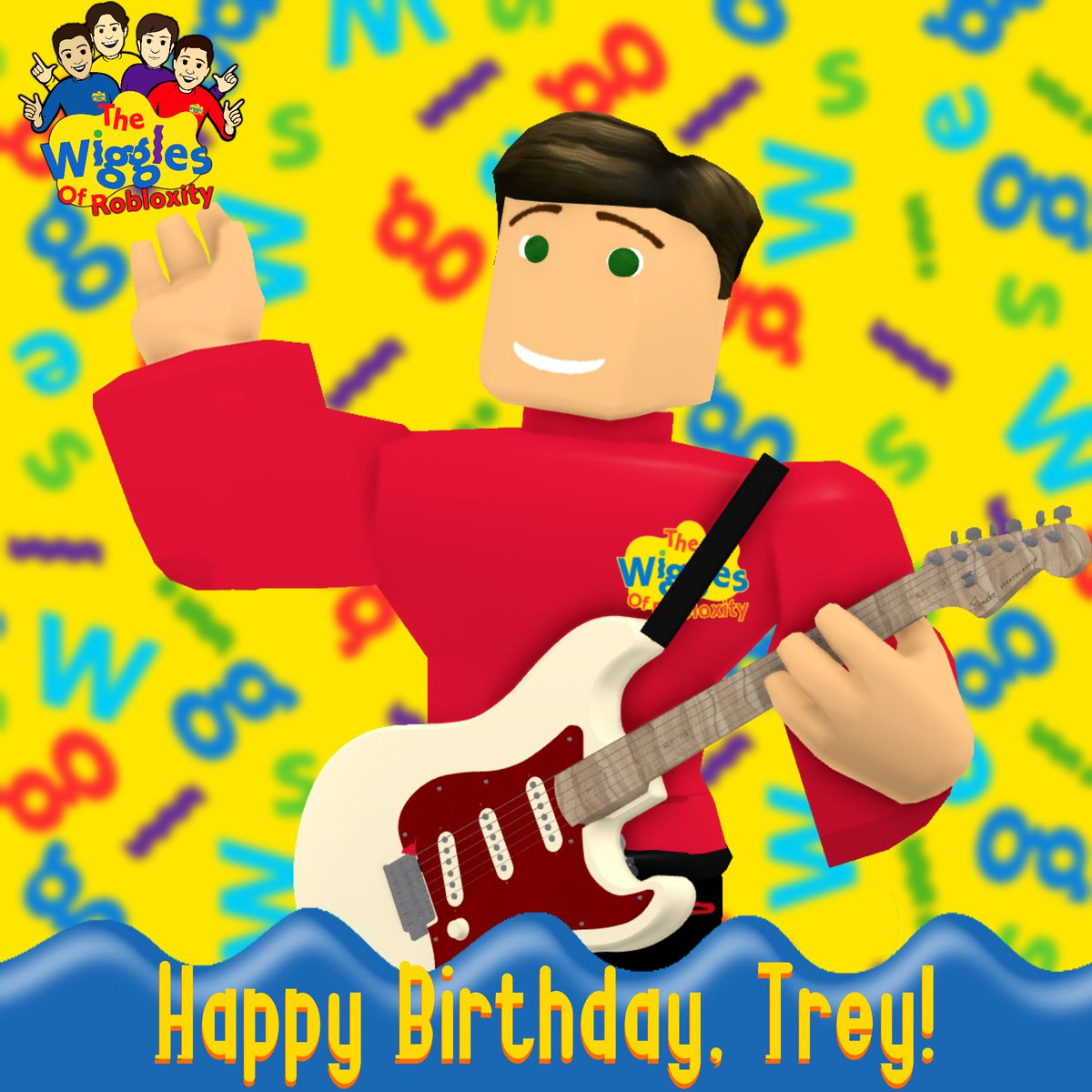 TWRobloxity's tweet photo. We’d like to wish a very Happy Birthday to our red Wiggle, Trey! ❤️❤️❤️❤️ https://t.co/Xdr8Iyu0uH