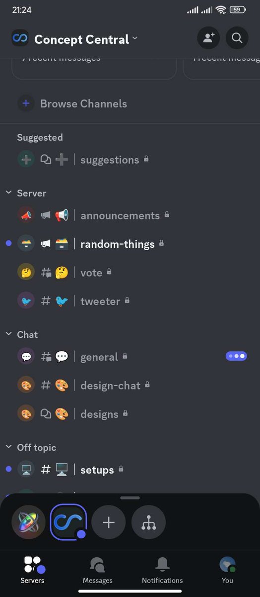 futureform_'s tweet photo. My concept from 8 months ago

vs

Recent Discord updates https://t.co/03ANOAleCK