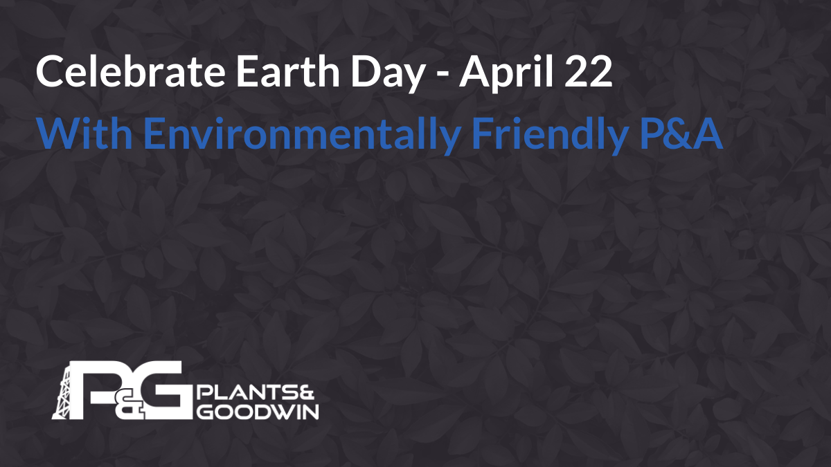 Celebrate Earth Day tomorrow knowing your decommissioned wells will be plugged without disturbing the environment. If you prefer a P&amp;A oilfield services partner that operates with sustainability and stewardship, contact us today. hubs.ly/Q01Jdc110 #EarthDay #oilandgas