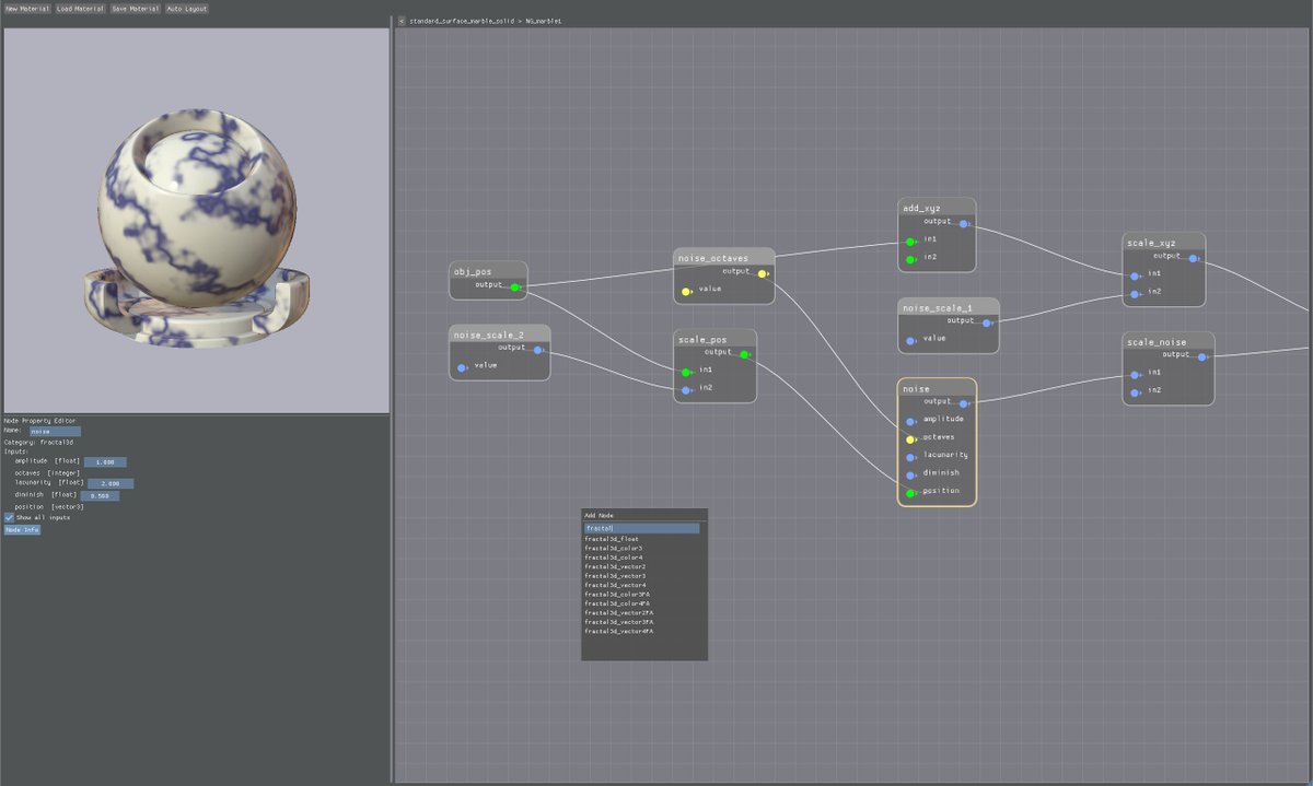 MaterialX v1.38.7 has been released, including the new MaterialX Graph Editor from <a href="/Lucasfilm/">Lucasfilm</a>, Metal Shading Language support from <a href="/Apple/">Apple</a>, MDL 1.7 support from <a href="/nvidia/">NVIDIA</a>, and more. See the release notes for full details: github.com/AcademySoftwar…
