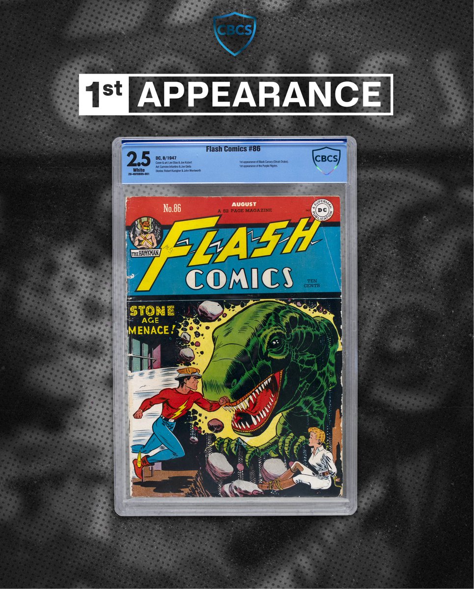 CBCScomics's tweet photo. 1st Appearance of Black Canary! This Golden Age key shows Black Canary come in as an undercover crime fighter who would infiltrate criminal organizations and destroy them from the inside!
#cbcscomics #dccomics #theflash #goldenage #vintagecomics #comicgrading #1stappearance https://t.co/nDtDZZllCa