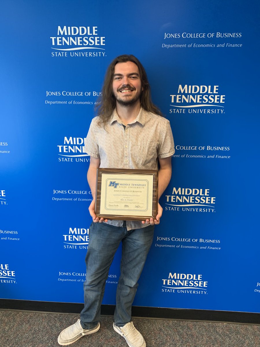 ECONOMICS & FINANCE at MTSU tweet media
