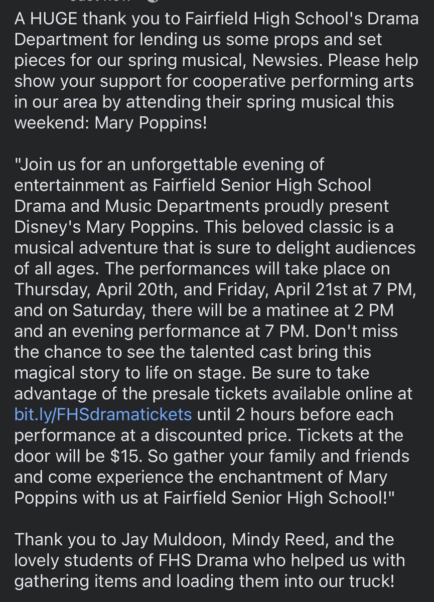 Big Blue Drama Club tweet media