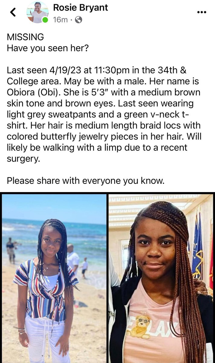 Any homies in Indianapolis; this is my friends daughter