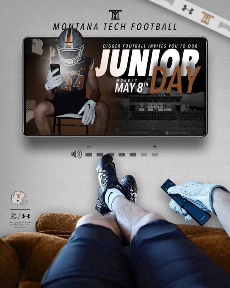 Thank you <a href="/CoachMagana/">Coach Magaña</a> for the Junior Day Invite!
<a href="/MonTechFootball/">Montana Tech Football</a> <a href="/FootballBruins/">CHS Football</a>