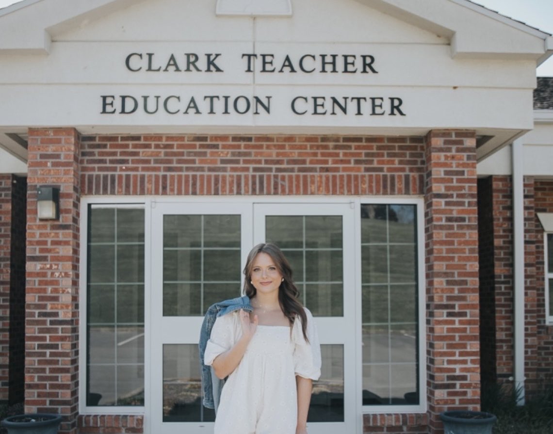 Congratulations to Emelie Seeley on receiving the Delta Kappa Gamma Outstanding Student Teacher award! #educationbuffs