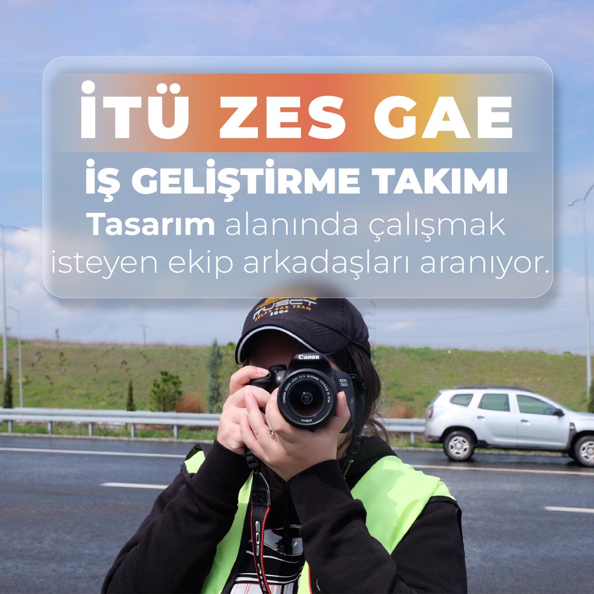 itusolarcar's tweet photo. İTÜ ZES Güneş Arabası Ekibi, İş Geliştirme Takımı bünyesinde tasarım alanında çalışmak isteyen ekip arkadaşları arıyor. https://t.co/yXAUNaDNuh