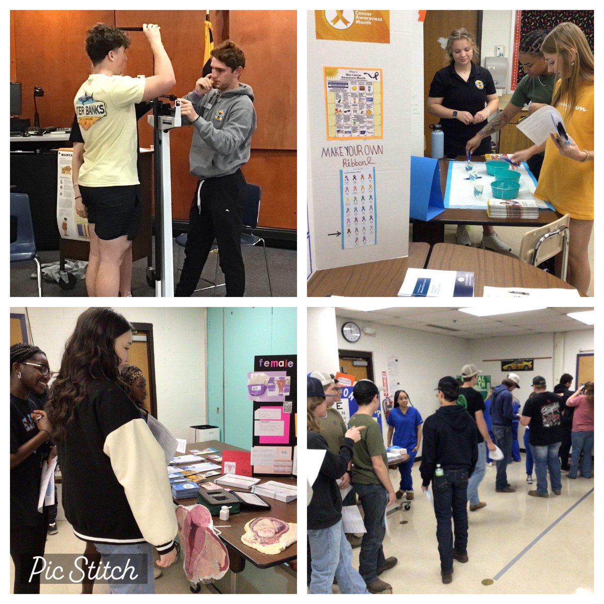 Shout out to the students and staff who participated in and facilitated the annual Health & Wellness Fair at CTC over the last 3 days. You were AWESOME!!! @FrederickCTC @AohpCtc @CTC_MediaCenter @CTEKPearl @FCPSMaryland