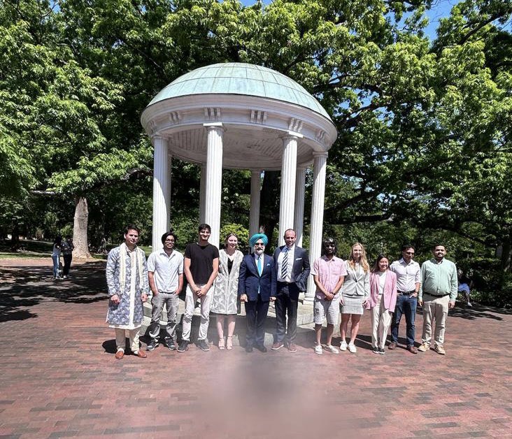 Great set of meetings with leadership &amp; students at the UNC Chapel Hill <a href="/UNC/">UNC-Chapel Hill</a> the oldest 🇺🇸 public university. 

Discussed strengthening educational connect with 🇮🇳 in interactions with Chancellor <a href="/KevinGuskiewicz/">Kevin Guskiewicz</a>, VC Mike Andreasen &amp; Vice Provost Barbara Stephenson.