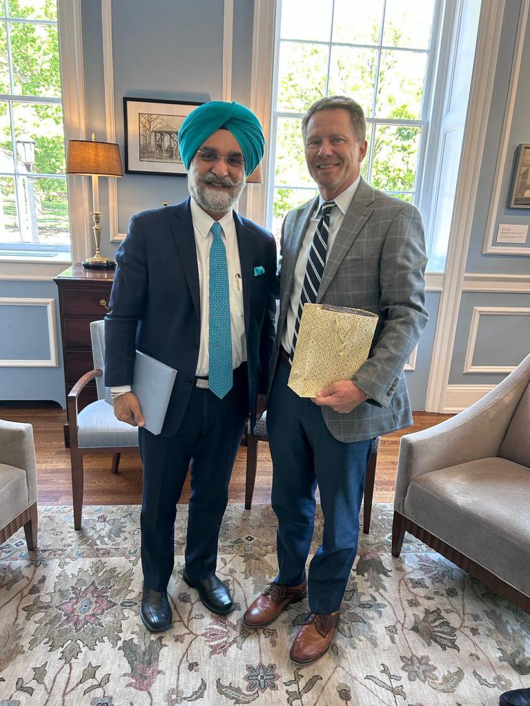 Taranjit Singh Sandhu tweet media
