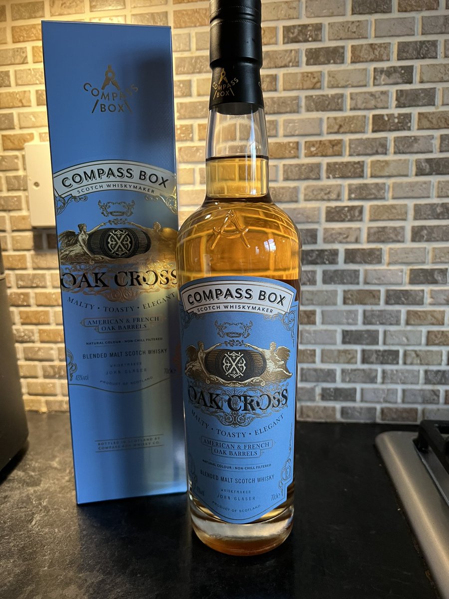 Loving this wee compass box. Ticks all the boxes for me 🥃