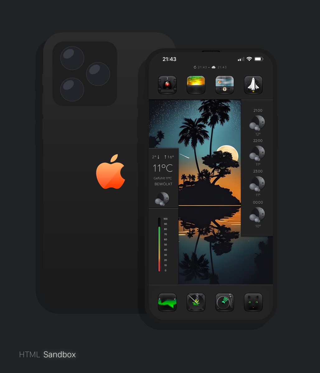 Attairdu57slm's tweet image. #HTML_SandboxV2 base theme is by @kleinmone + my 2cts… 😙👌🏼

@thewaytozion 
#nojailbreak #ios16 #iNNOVATION