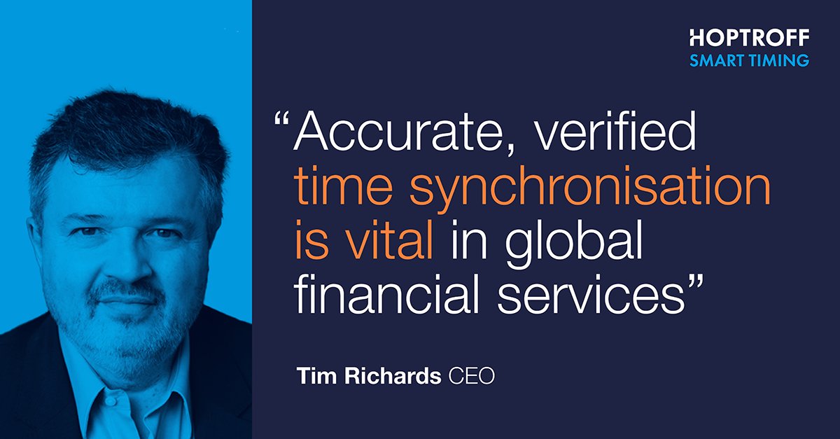 Hoptroff's tweet photo. Come and say hi at the #NYFinTechWeek, 24-28 April 2023. Join our CEO Tim Richards to discuss the future of global #resilienttiming and learn more about time #NTP #PTP #synchronisation: https://t.co/jxCJllnfNJ https://t.co/kfsOs8wWid