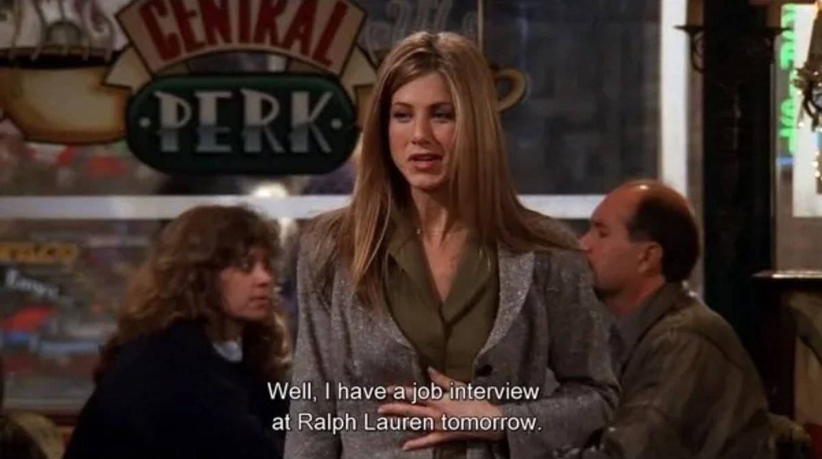 dumbandfunn's tweet photo. such a good collection/era for Ralph Lauren… this is around the time that Rachel was working for them on Friends! (season 5, 1999) https://t.co/19gehP2Clh