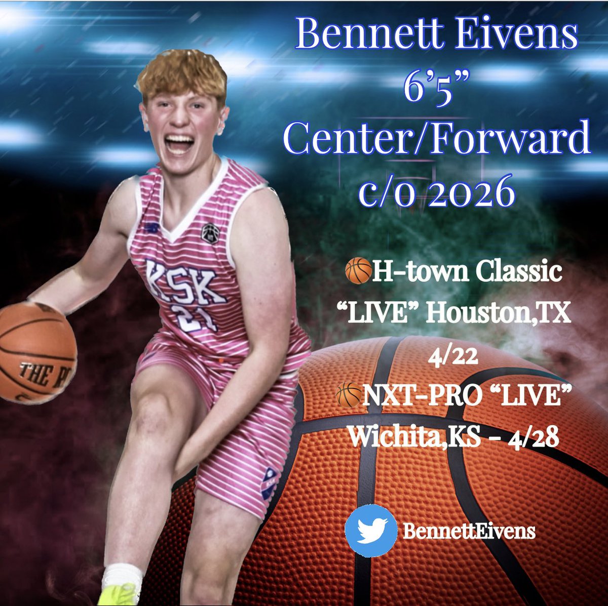 KSKClubAAU's tweet photo. @BigfootHoops #htownclassic #recruitment #college #newbalancehoops #wegotnow https://t.co/Uo2okveeuh