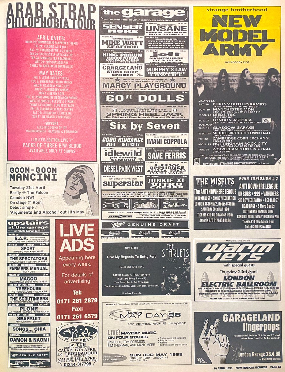 Britpopmemories's tweet photo. Let's go gigging...

If you could've only chosen one of these gigs to attend 25 years ago which would you have gone to? https://t.co/GLcXRme1iH