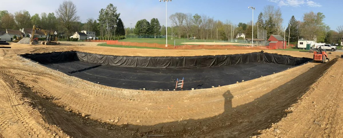 UhrigConstruct's tweet image. Construction is underway of the Stormkeeper SK75 basin supplied by Lane Enterprises Inc. at Wagenseller Park in Glenmoore. Happy to be working with Nolt's Excavating, LLC on this project.
