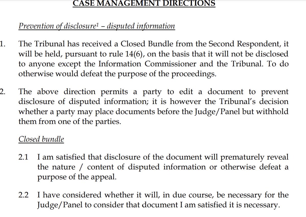 1/5 If anyone has experience with information rights FTT cases, I'm interested to understand more about the use of Rule 14(6).  Specifically, how is the appellant (me) in my case against HMT for their failure to disclose the final draft of the Morse #LoanCharge review , meant to