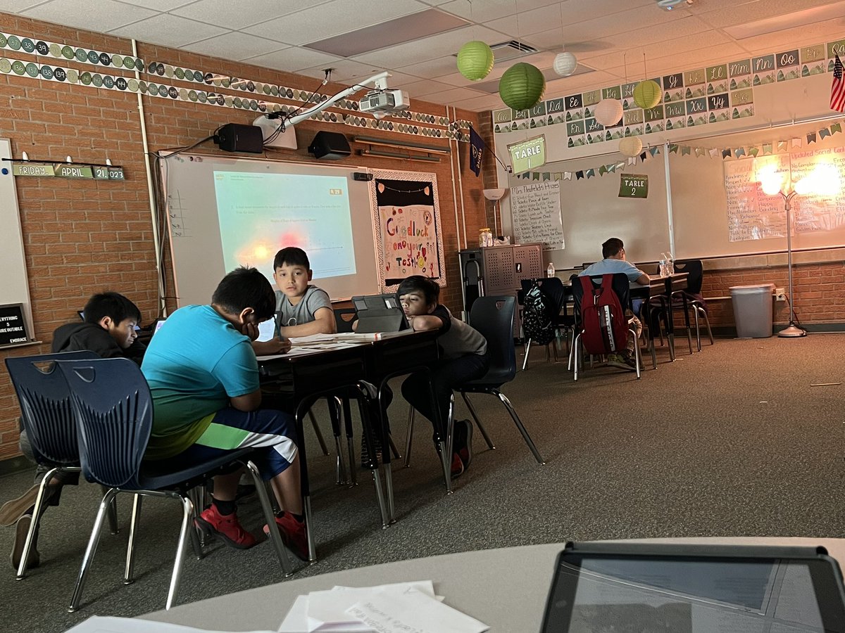 KatyNeufeld's tweet photo. We are working hard on researching the Oregon Trail for the social studies state assessment. https://t.co/h5pV0vonZW