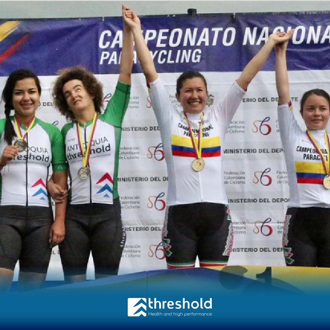 Rompiendo límites👏🏼🔥 

Con una medalla de oro🥇 y cuatro de plata 🥈en los Campeonatos Nacionales de Paracycling. Alejandro Perea, Leidy Ramirez y Ana Lucia nos demuestran que estan hechos para romper las barreras.👏🏼 

Estamos orgullosos de su rendimiento 🔥