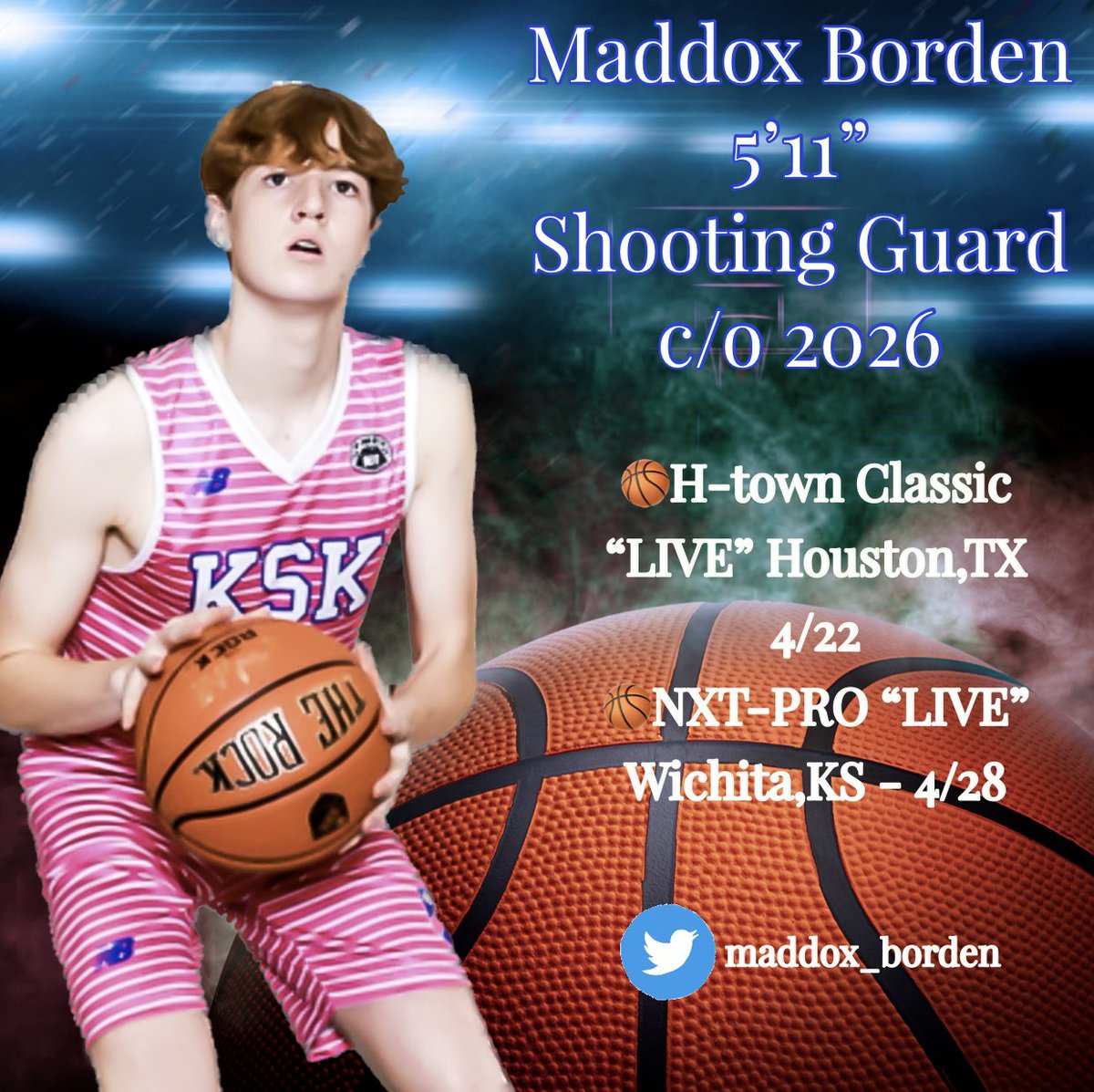 KSKClubAAU's tweet photo. @BigfootHoops this weekend for #htownclassic
#collegebaaketball #recruitment #newbalancehoops #wegotnow https://t.co/mhyMgAfu2C