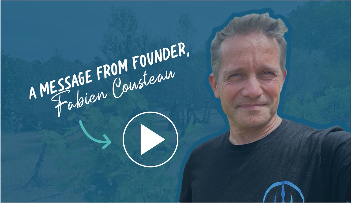 FCousteauOLC's tweet photo. A message from Founder, Fabien Cousteau! Happy Earth Day 2023!!

https://t.co/Lky4r3OZwb

#Earthday #earthday2023 #cousteau #fcolc #ocean #earth #conservation #sea @FCousteau https://t.co/rvUFa752Mf