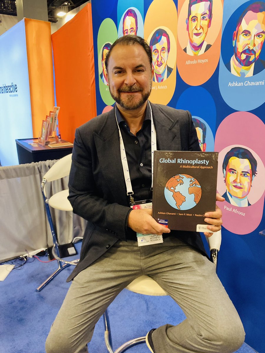 Day 1 highlights at #theaestheticmeeting: 📗 “The Essentials of Plastic Surgery” by @jjanismd 📘 “The Business of Plastic Surgery” by @drheatherfurnas and @DrJoshKorman 📙 “Global Rhinoplasty” by @DrGhavami, @smostmd, and @nazim_cerkes