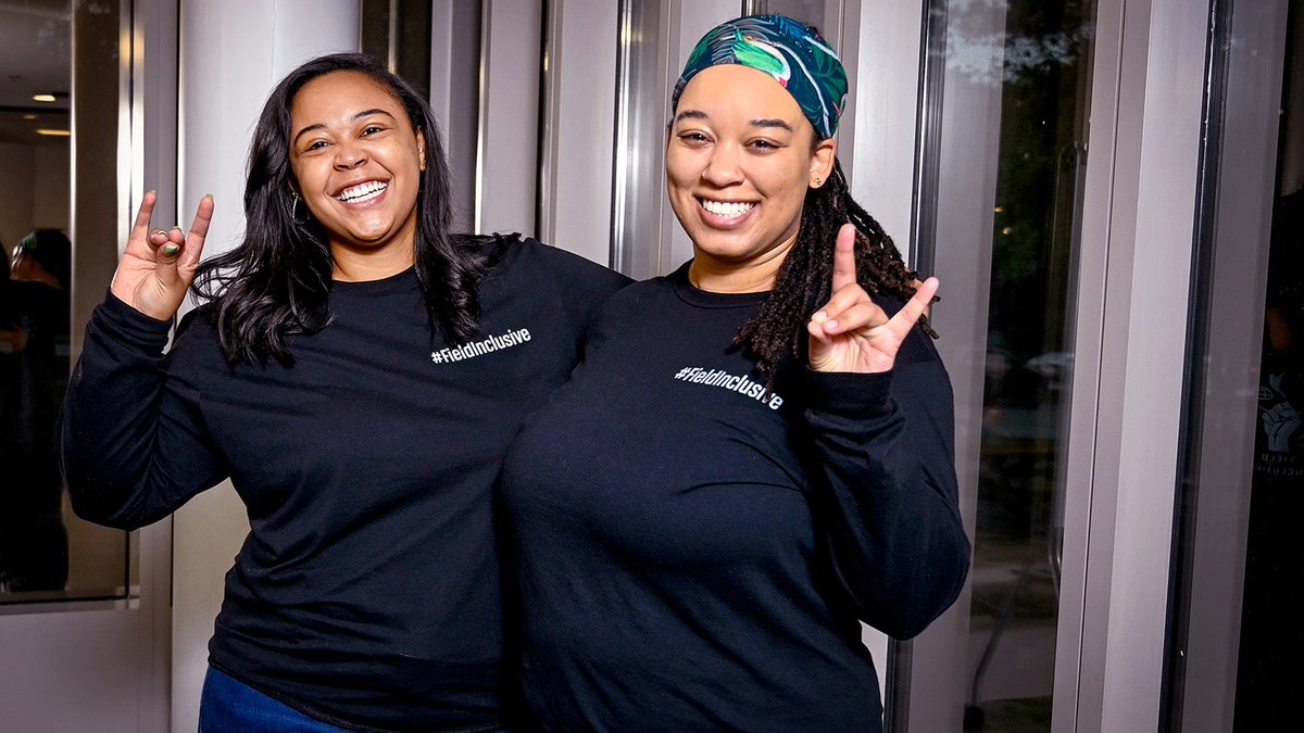 NCStateCNR's tweet photo. To make field research safer for all, two of our own graduate students founded the @FieldInclusive nonprofit.
Learn how @murryloub and @ldpharr teamed up to support field researchers from marginalized and underrepresented communities. ➡️ https://t.co/wFsbqMRKyI https://t.co/RjJdp9aZT3