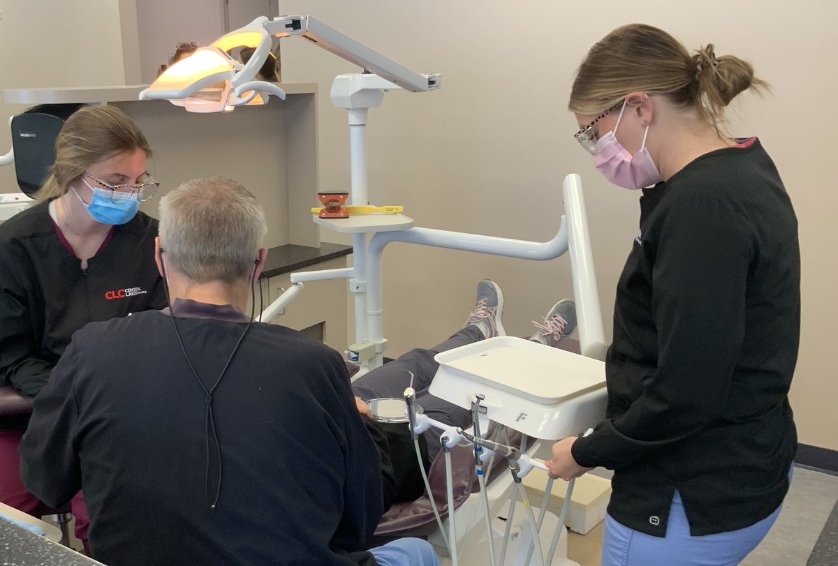 clcmnedu's tweet photo. Dental Assisting students, along with area dentists, hosted Give Kids a Smile Day today! It provided free dental care to underserved children.
#clccares #dentalassisting #dentalassistant #dentistoffice #givekidsasmile https://t.co/DSvIjTPJ3j