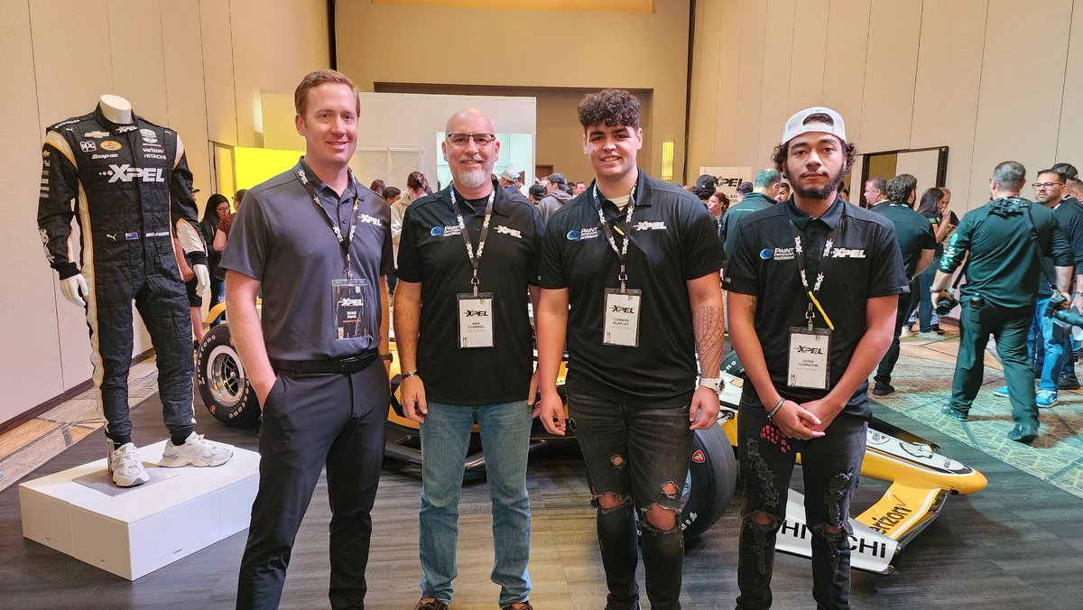 PaintDefender's tweet image. Loving the @XPEL Dealer Conference in San Antonio.  Our team with Ryan Pape